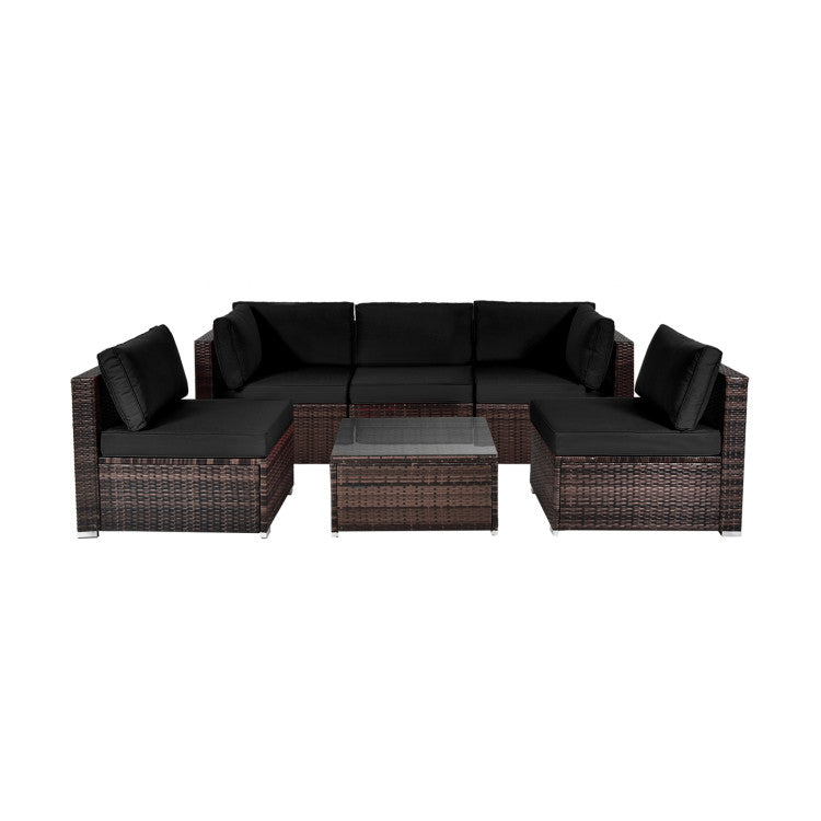 Costway 8-Piece Patio Lounge Set 55624463 New