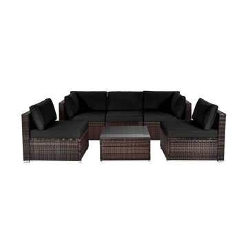 Costway 8-Piece Patio Lounge Set 55624463 New