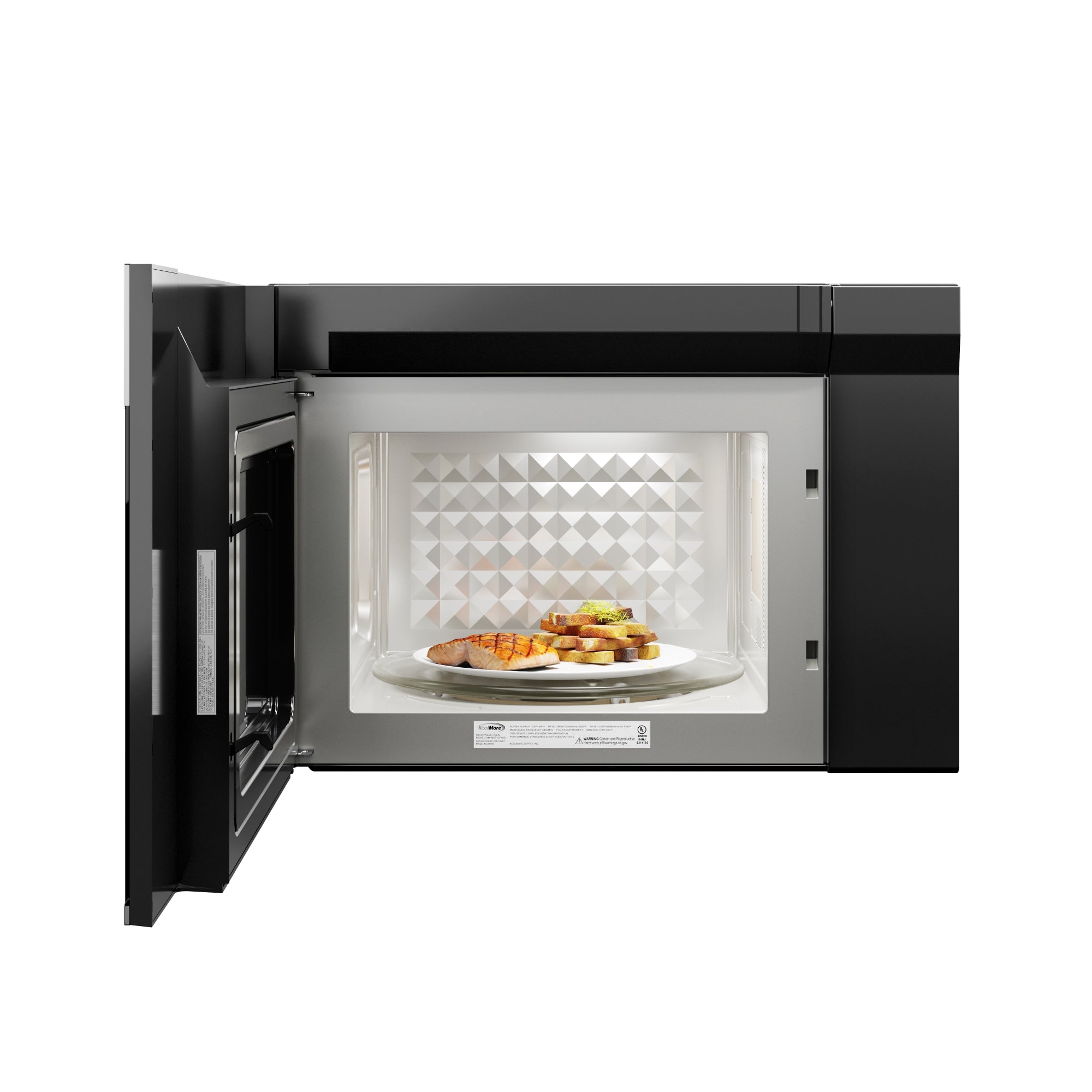 1.3 cu. ft. Over the Range Stainless Steel Microwave, 300 CFM, One Panel