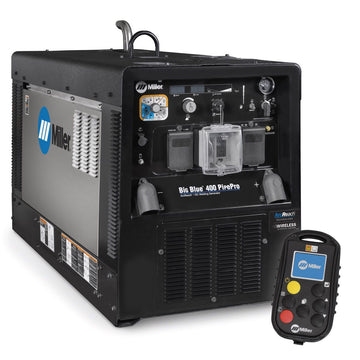 Miller Big Blue 400 PipePro (Mitsubishi) Stainless Steel w/ Wireless Interface Control- 907805