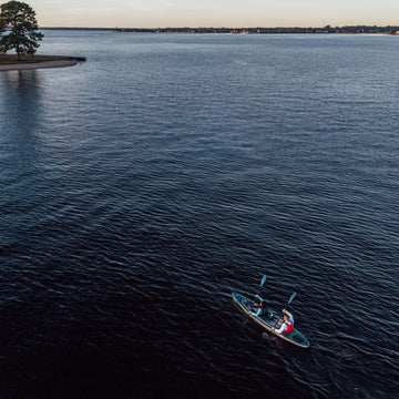 Pelican Argo 136XP - Sit in Tandem Kayak - Iris - Patented Ram-X™ Material - Lightweight Stable - 13 ft