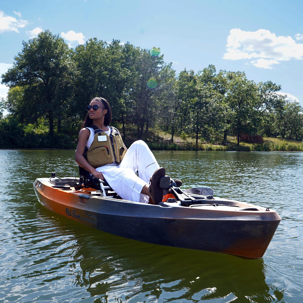 Old Town Sportsman PDL 106 Pedal Fishing Kayak (Ember Camo)