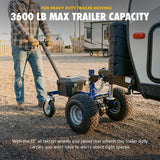 Goodyear GUO164 Electric Trailer Dolly 3600 lbs 24V 800W 2" Ball Hitch New