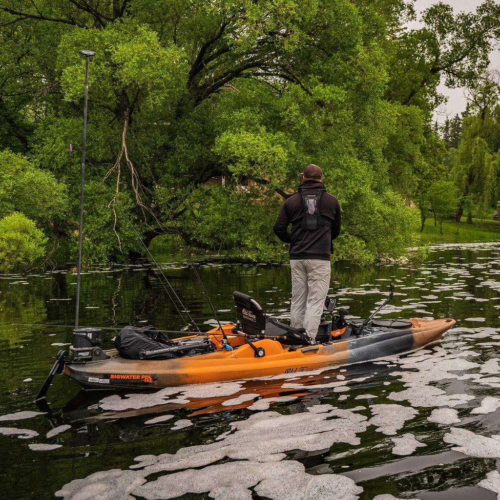 Old Town Sportsman BigWater PDL 132 Pedal Fishing Kayak (Ember Camo)