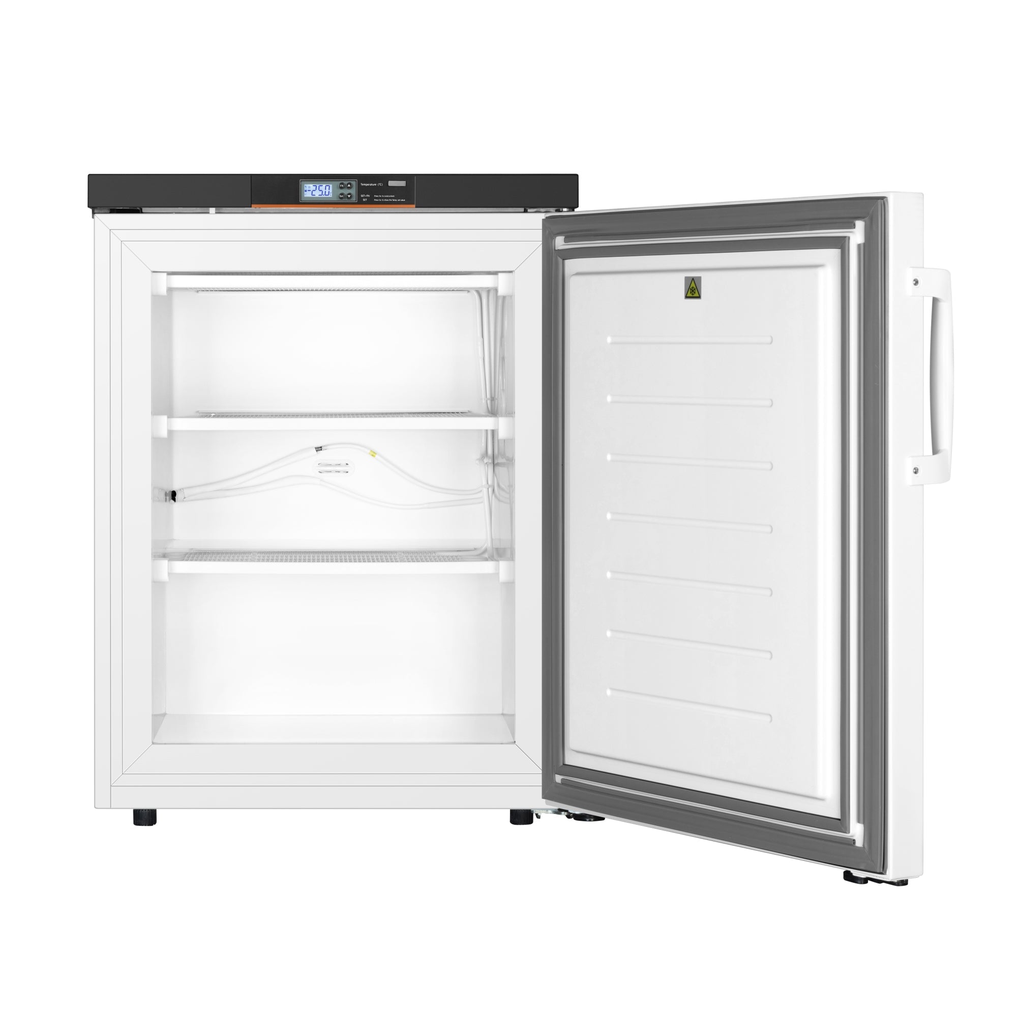 24 in. -25 C Undercounter Medical Freezer For Pharmacy / Laboratory With Dynamic Freeze, LED Display, Multi-Level Emergency Alarms, and Precise Temperature Control, 3.7 Cu. Ft.