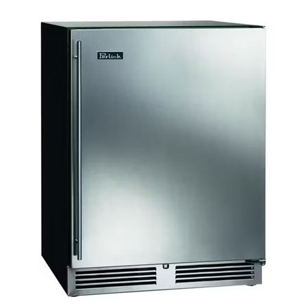Perlick  24" ADA height compliant Indoor Refrigerator with solid door, hinge right - Other (HA24RB41R)