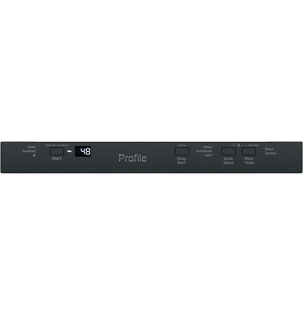 GE Profile™ ENERGY STAR® 18" ADA Compliant Stainless Steel Interior Dishwasher with Sanitize Cycle