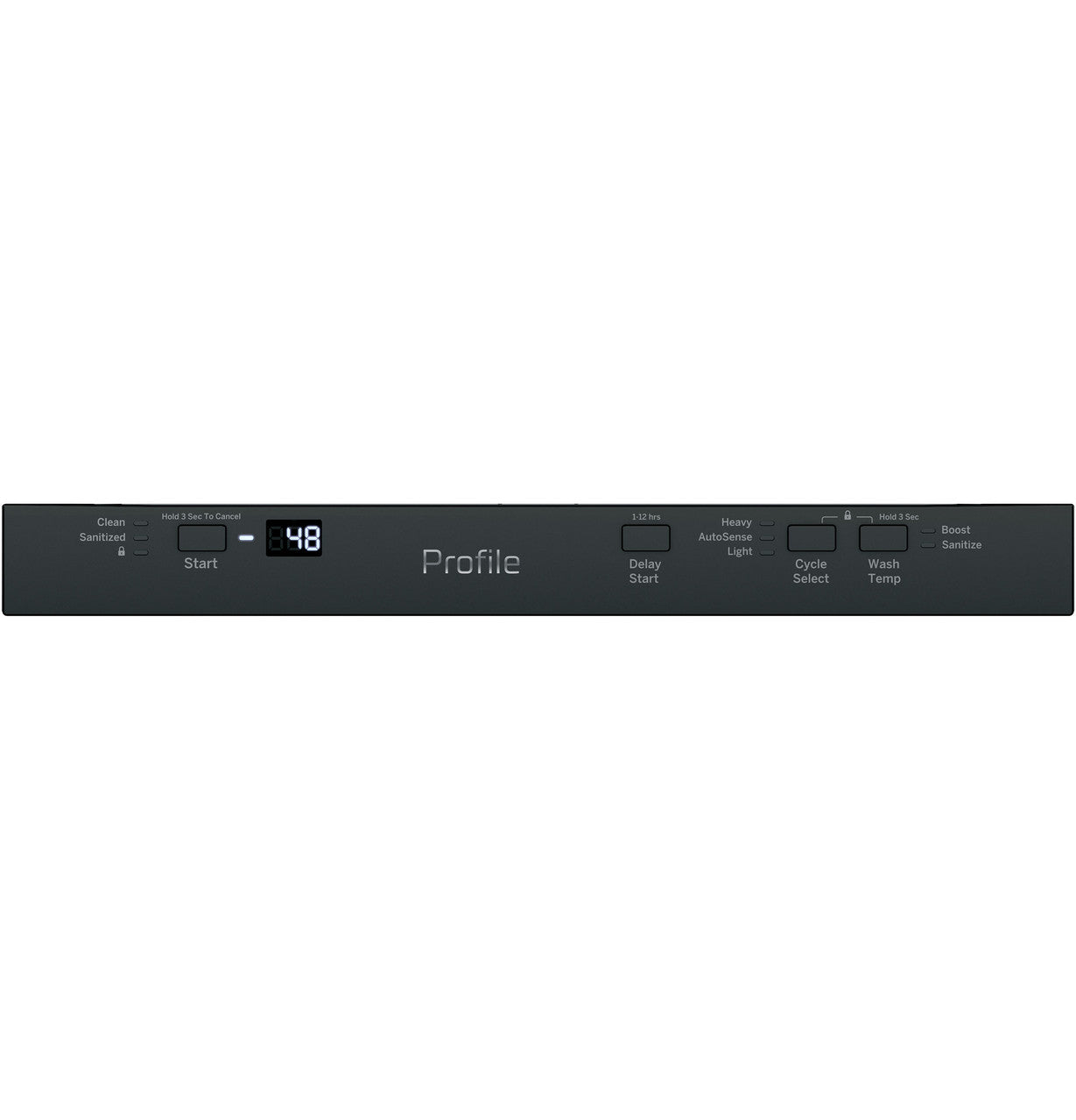 GE Profile™ ENERGY STAR® 18" ADA Compliant Stainless Steel Interior Dishwasher with Sanitize Cycle