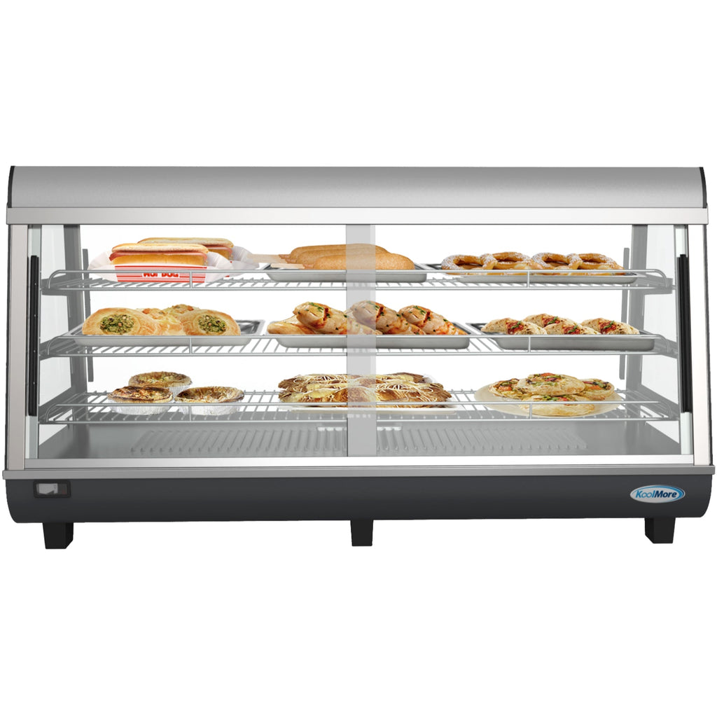 48 in. Glass Countertop Display Warmer, 6.5 cu. ft.