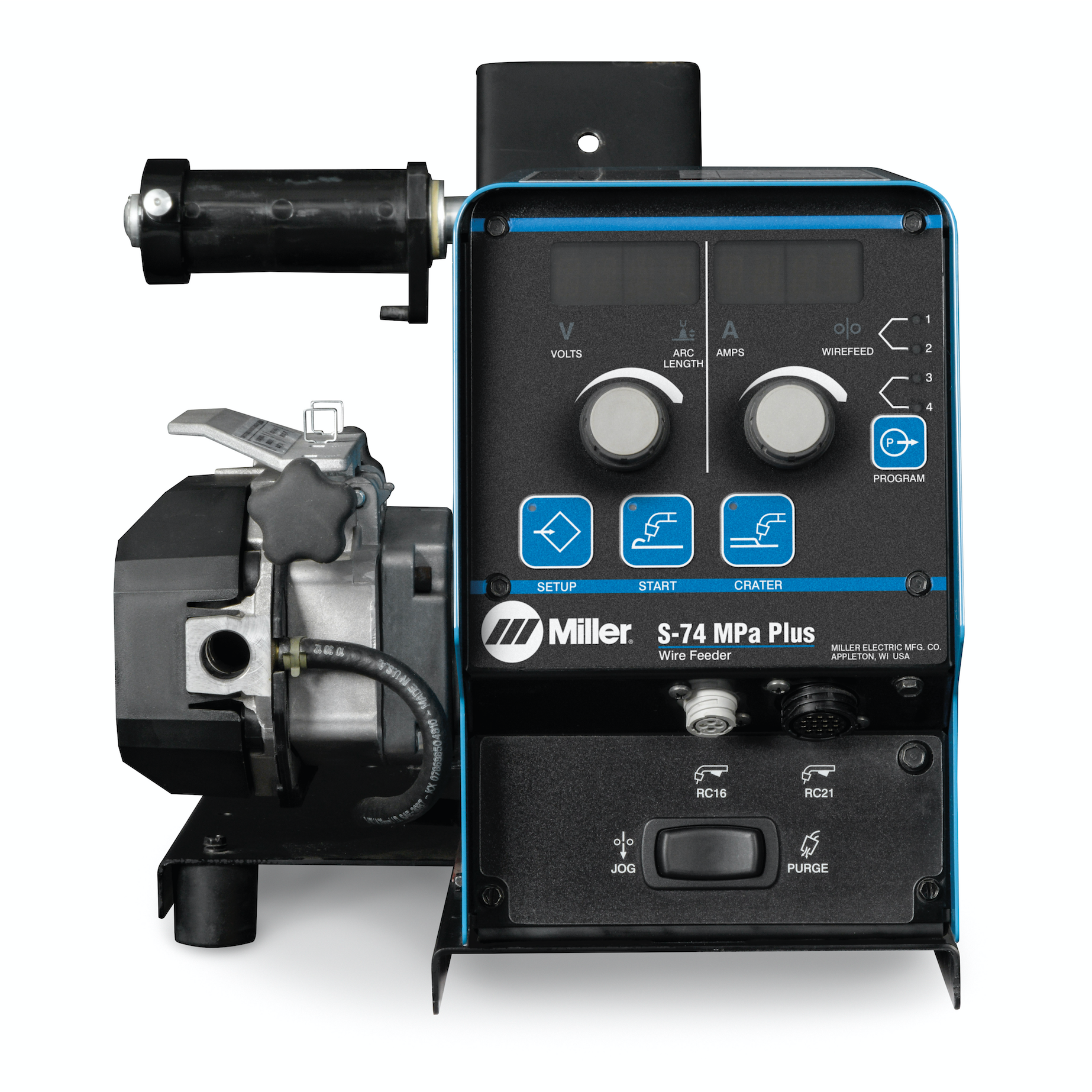 Miller S-74 MPa Plus, Q4015, with Drive Roll Kit - 951291001