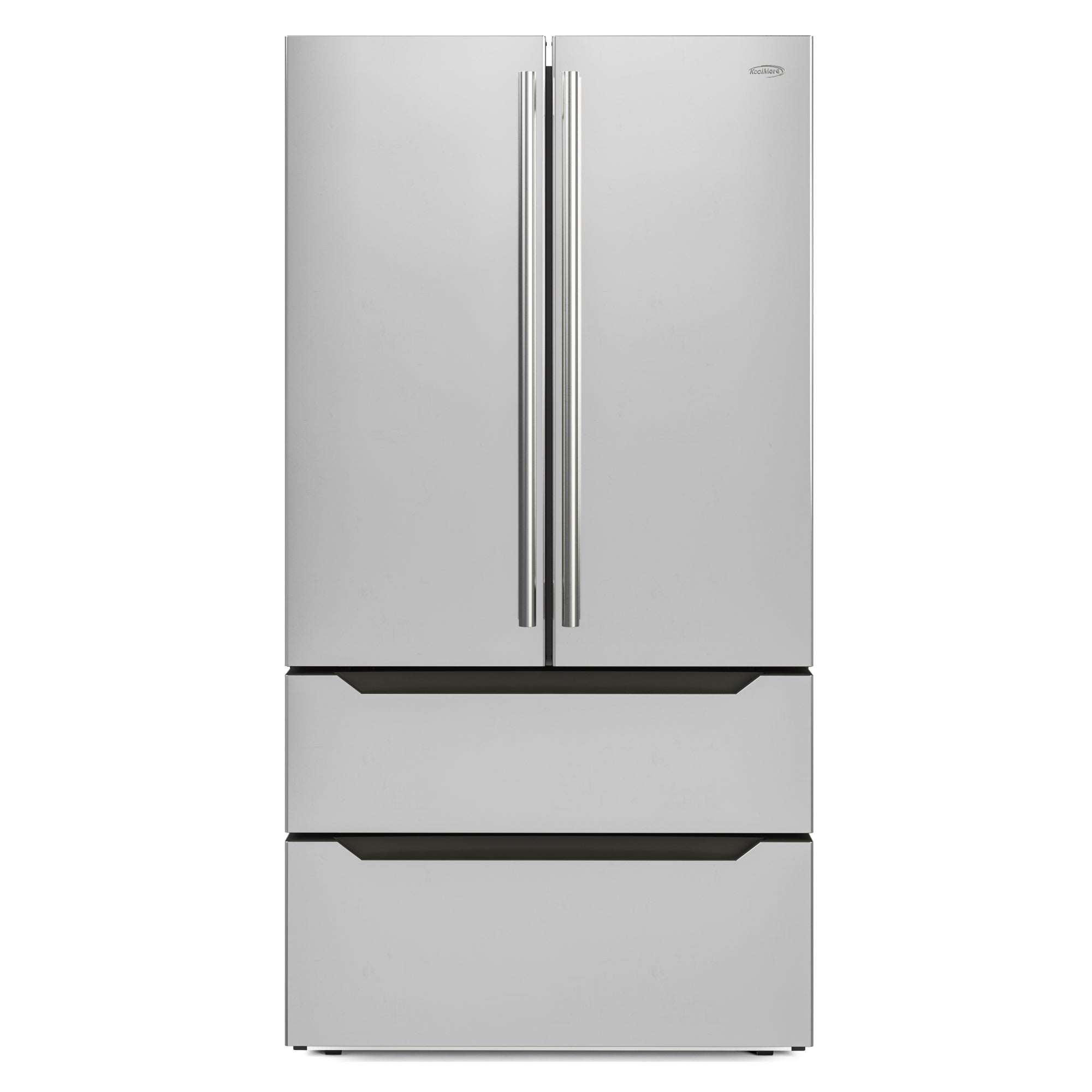 22.5 Cu. ft. French Door Refrigerator, Deep Freezer, 4 Door Stainless-Steel Fridge