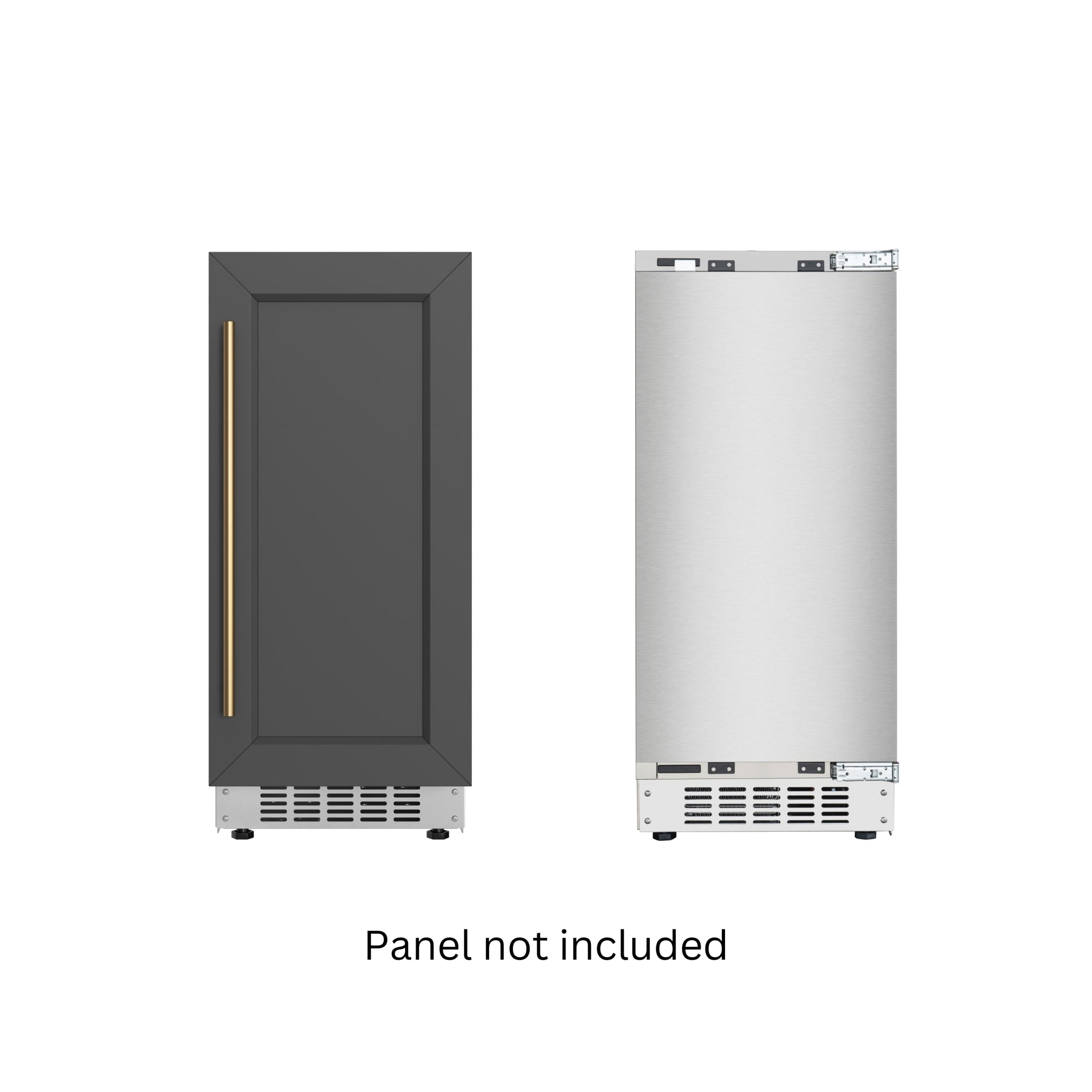 KoolMore Reserve 15 in. Residential Panel Ready Ice Maker 57 lbs/24hr in Stainless-Steel