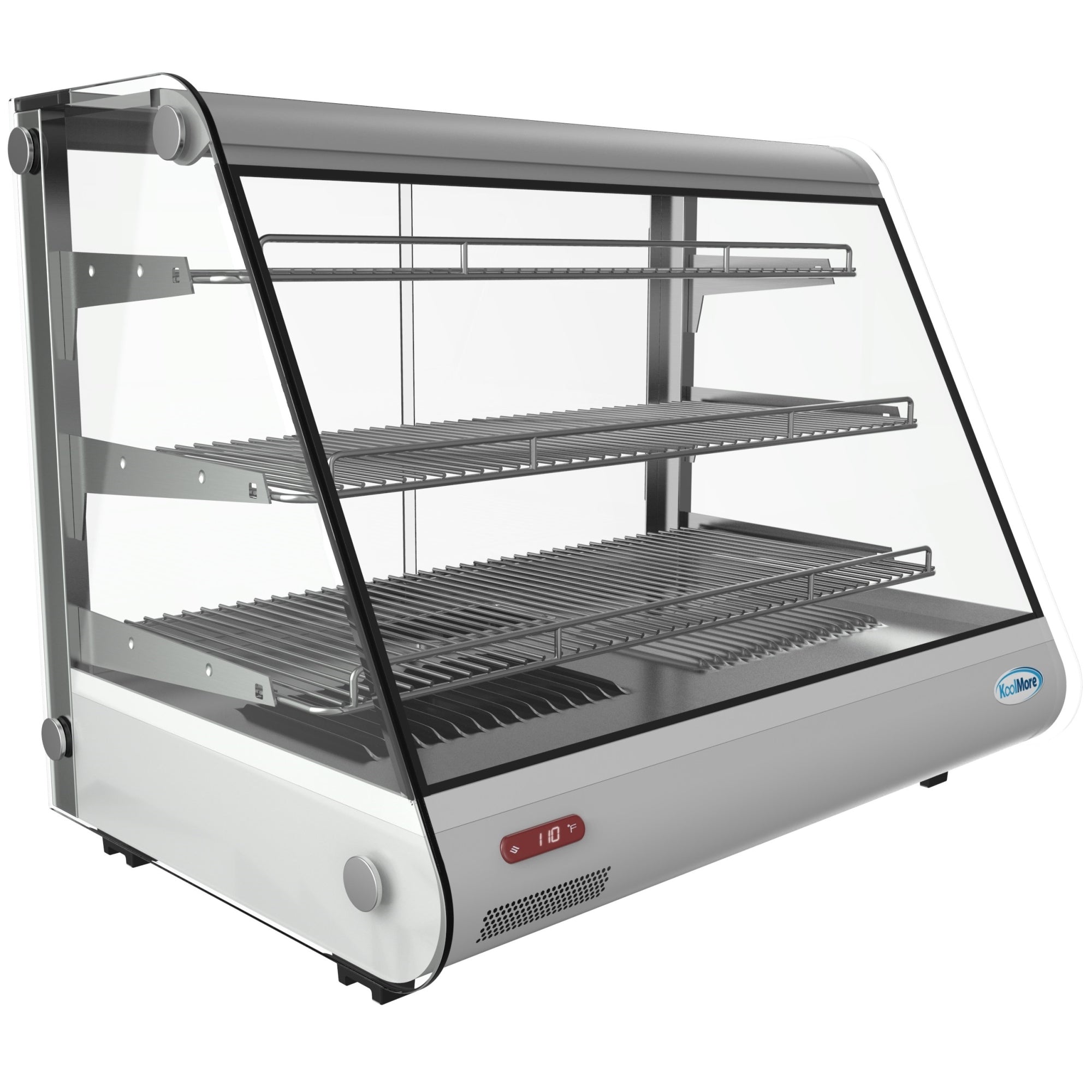 34 in. Glass Countertop Display Warmer, 5.6 cu. ft.
