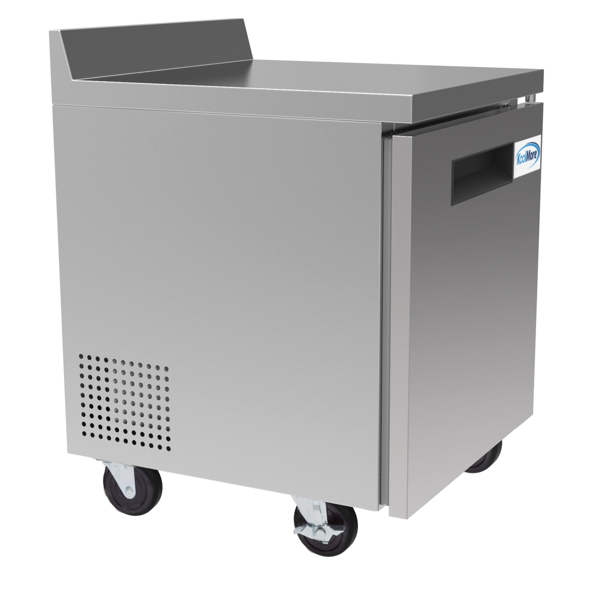 27 in. One-Door Worktop Refrigerator With 3.5 in. Backsplash - 6.3 Cu Ft.
