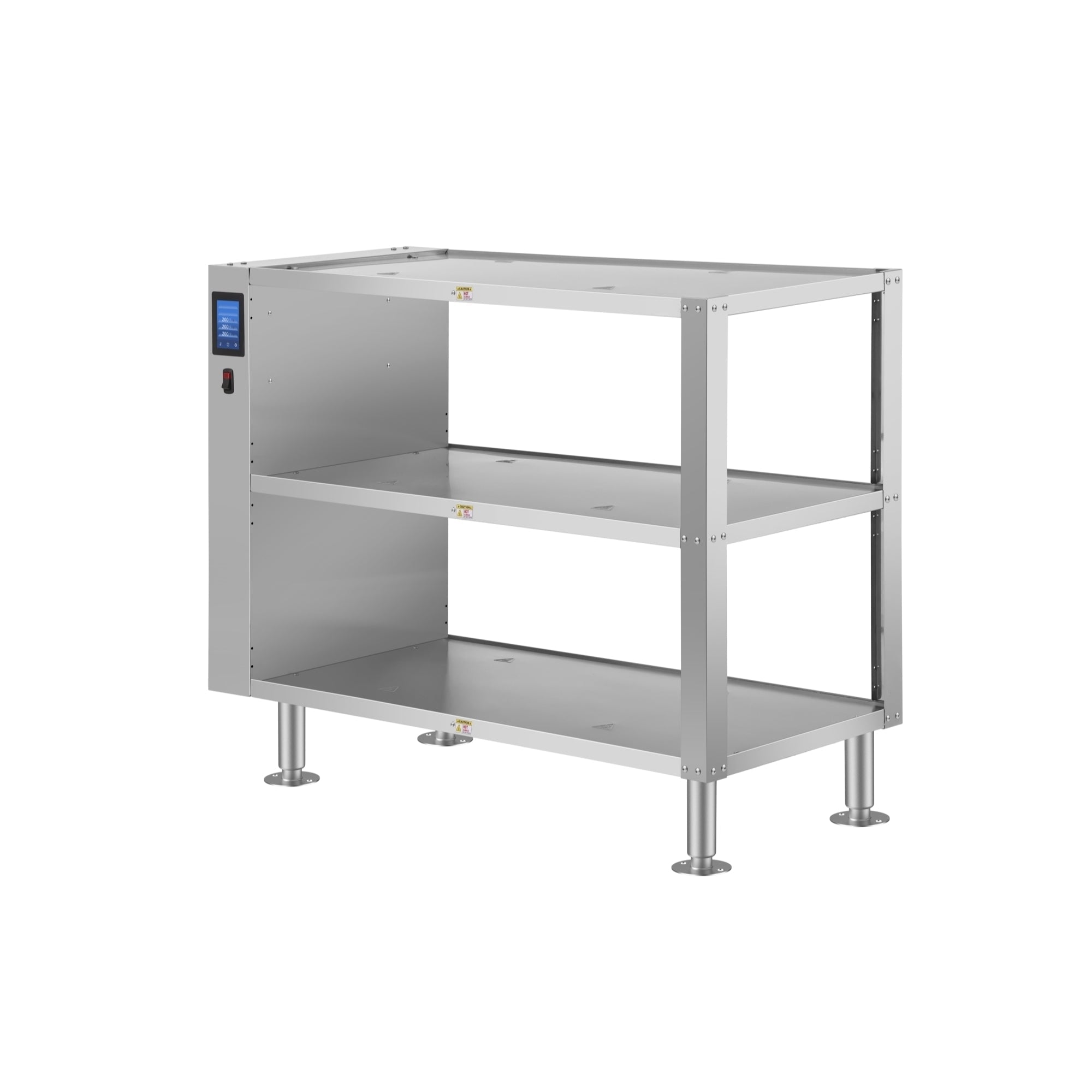 Three-Shelve Commercial Take Out Warmer Cabinet with Touch Screen in Stainless-Steel, UL and NSF Listed