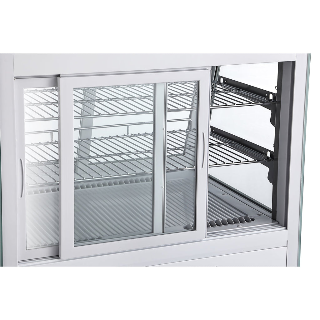 28 in. Self-Service Countertop Display Refrigerator in White