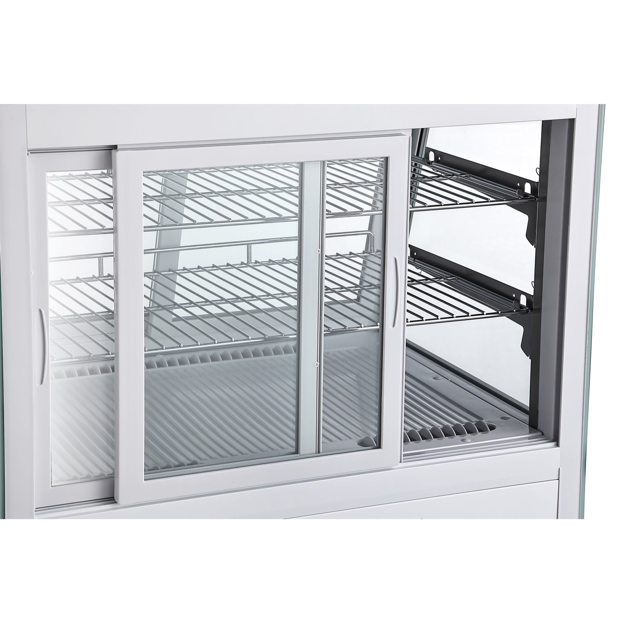 28 in. Self-Service Countertop Display Refrigerator in White