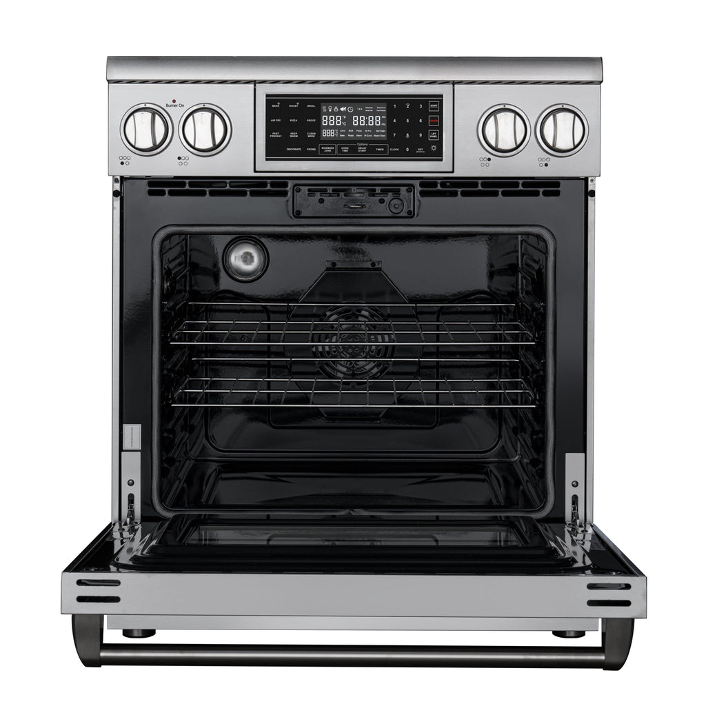 30 in. Electric Professional Range with Tilt Panel and Digital controls, Self-Cleaning, 16300W of Power, 240V in Stainless-Steel