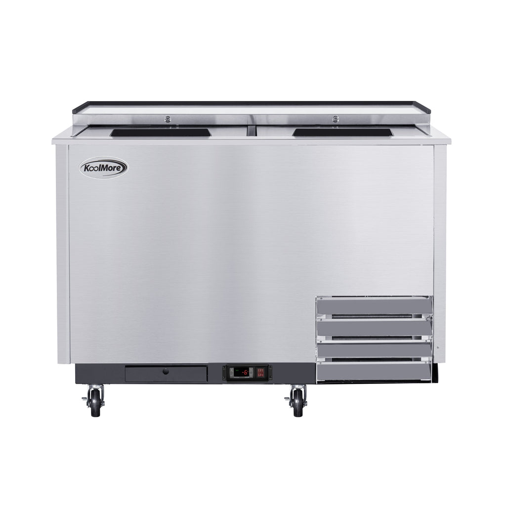 50 in. Commercial Glass Froster in Stainless Steel, ETL Listed, 14 cu. ft.