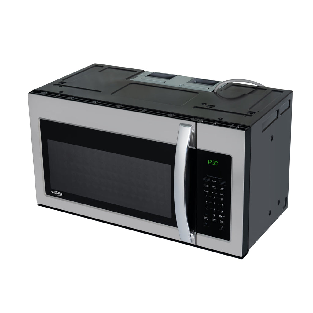 30 in. 1.5 cu.ft Over-the-Range Convection Microwave Oven in Black