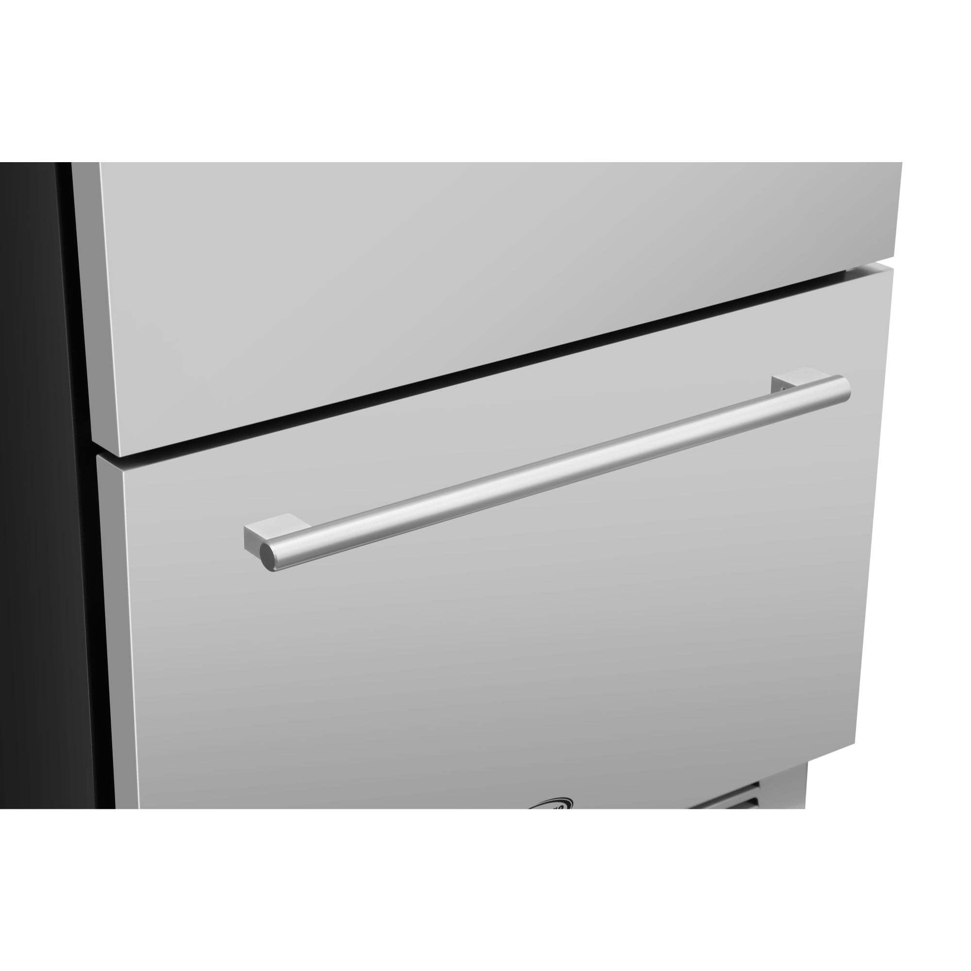 24 in.  Built-in Two-Drawer Outdoor Refrigerator in Stainless-Steel