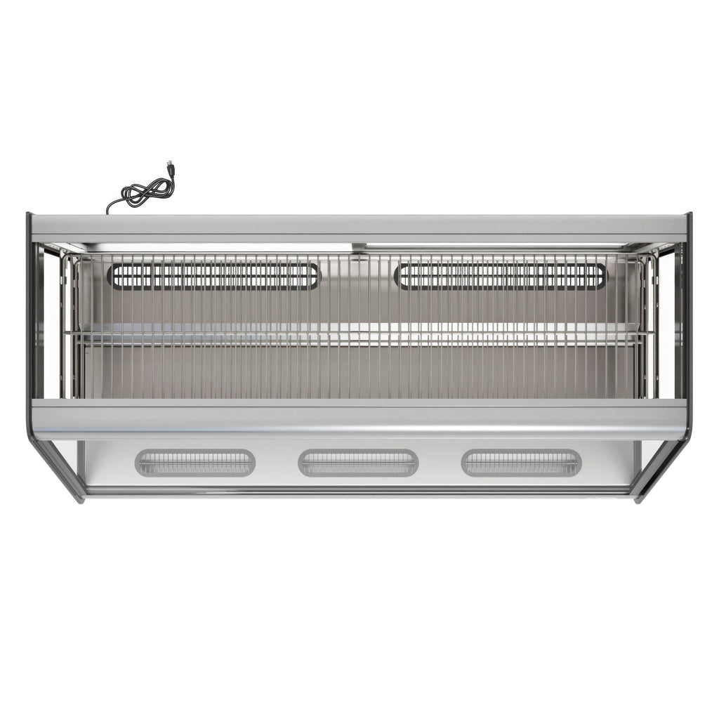 48 in. Countertop Bakery Display Refrigerator in Stainless Steel, 7 cu. ft.