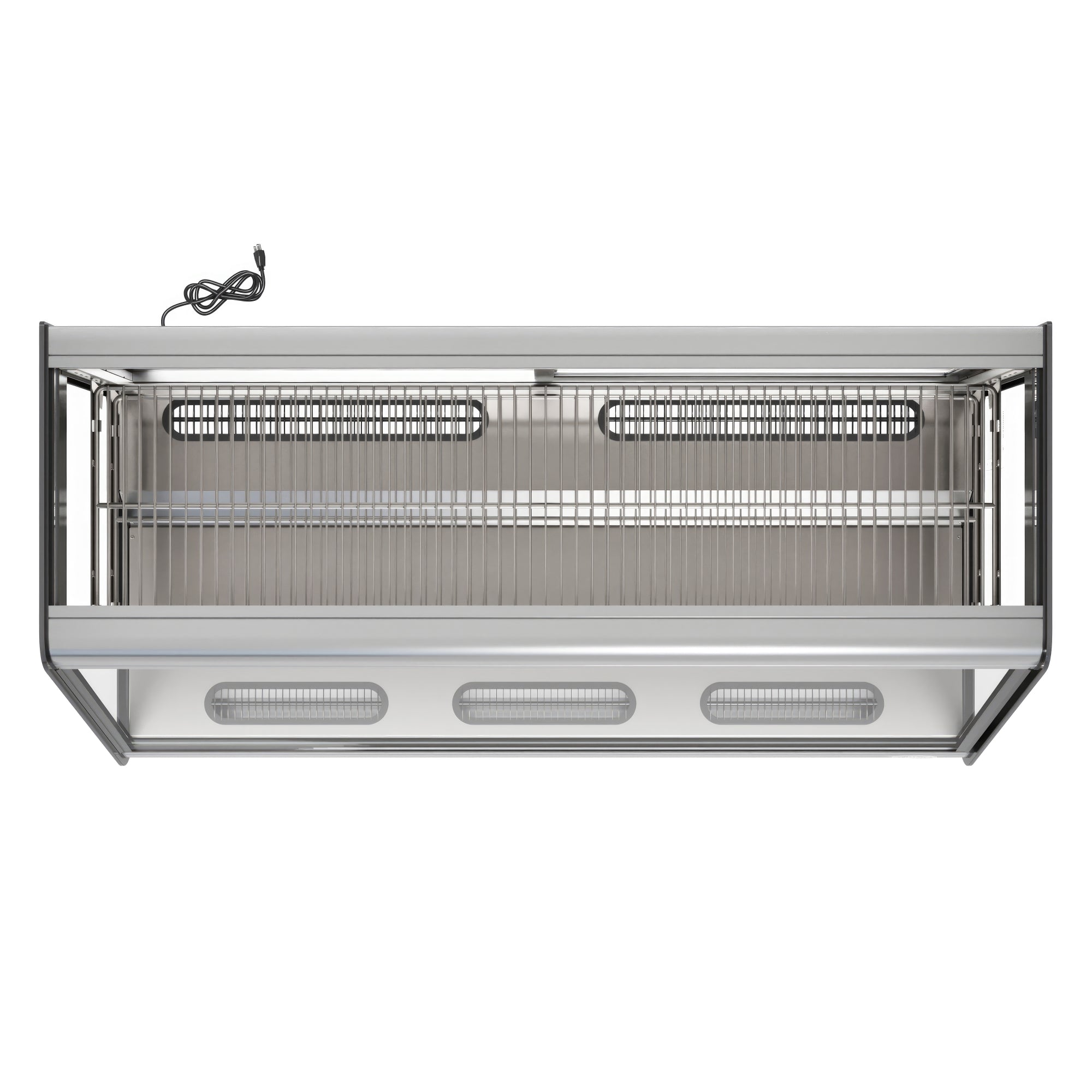 48 in. Countertop Bakery Display Refrigerator in Stainless Steel, 7 cu. ft.