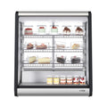 31 in. 4-Tier Commercial Countertop Display Refrigerator in Stainless-Steel