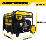 Aceup Energy AI8000 6000W/8000W Generator 30A Inverter Gasoline Electric Start New