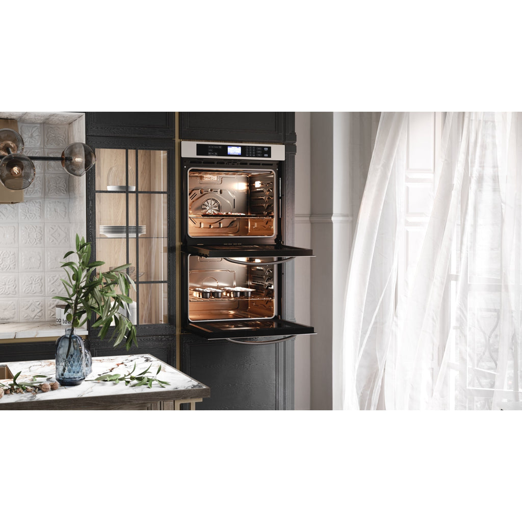 5 cu. ft. Stainless-Steel Premium Convection Double-Unit Wall Oven