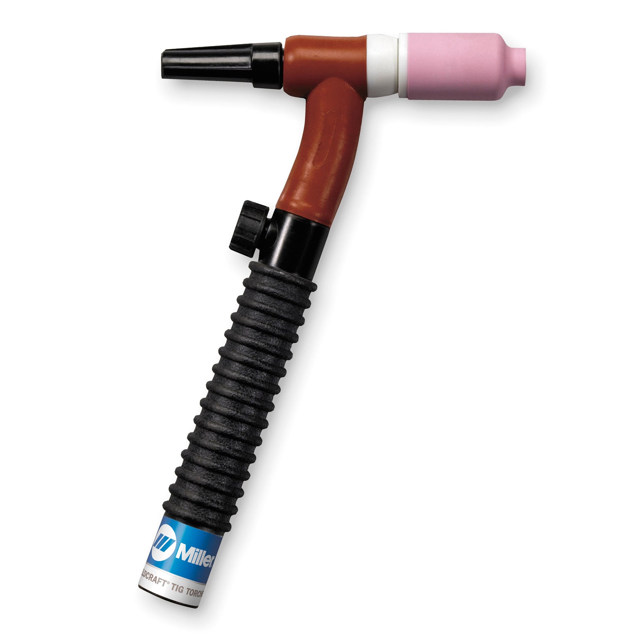 Weldcraft 150A Red Rubber Flexible TIG Torch w/ Valve, 25 ft - WP-R17FV-25-R