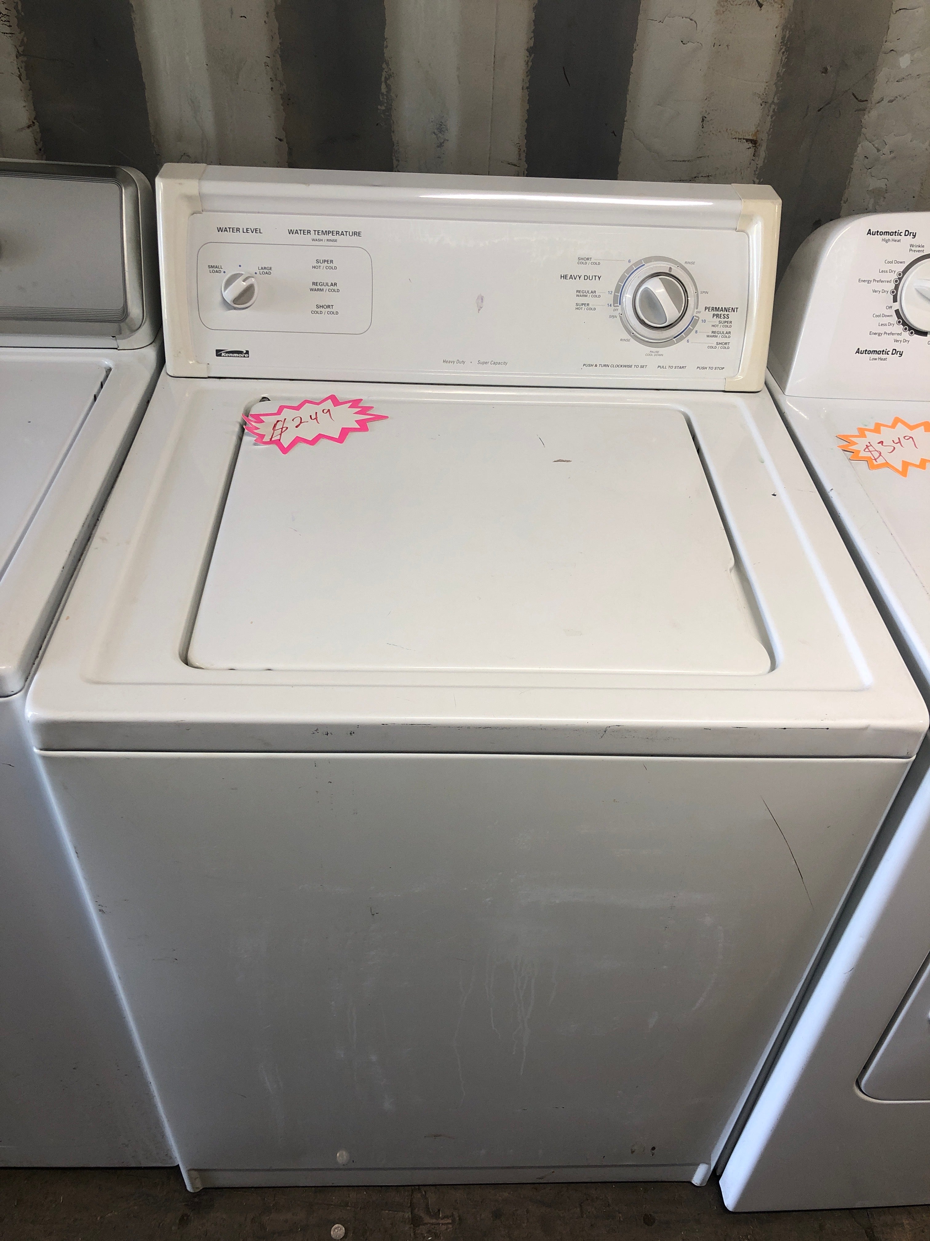 Kenmore Top Load Washer