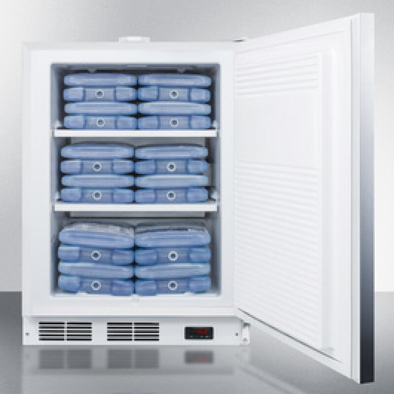 Summit 24" Wide Built-In All-Freezer, ADA Compliant - Other (ACF48WSSHHADA)