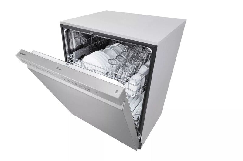 LG  24 Inch Front Control Smart Wi-fi Enabled Dishwasher With Quadwash™ - Stainless Steel (ADFD5448AT)
