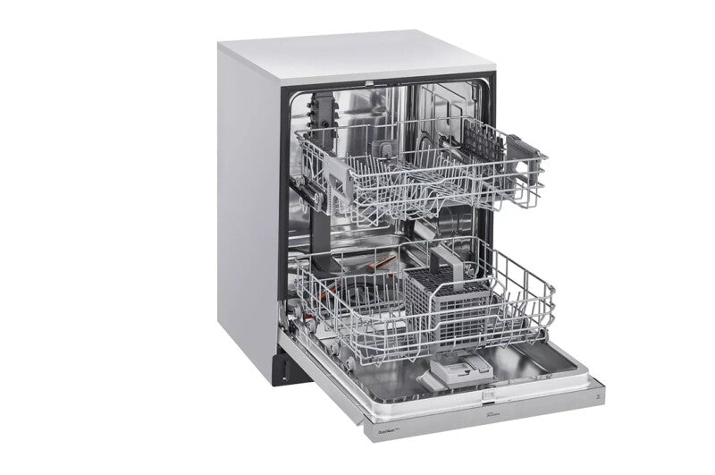 LG  24 Inch Front Control Smart Wi-fi Enabled Dishwasher With Quadwash™ - Stainless Steel (ADFD5448AT)