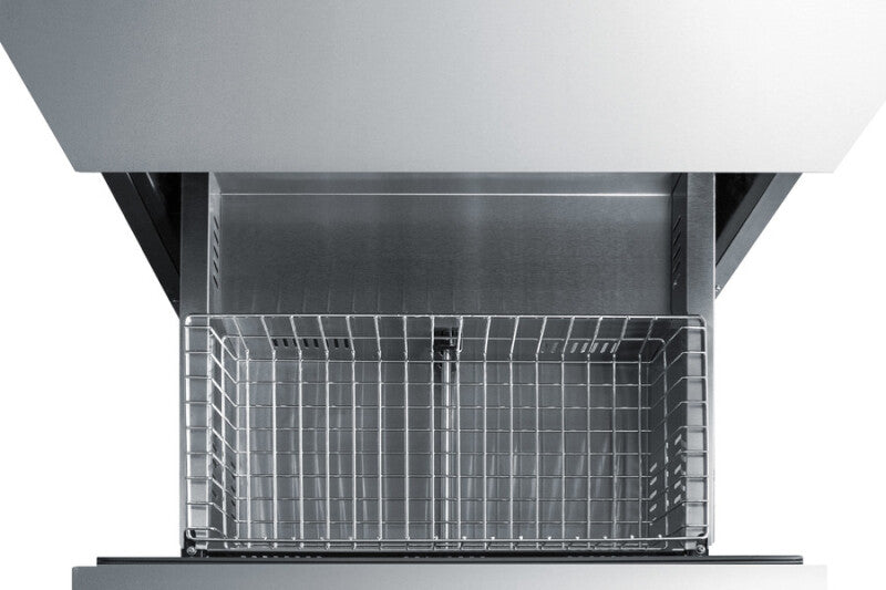 SUMMIT  24" Wide 2-Drawer All-Refrigerator, ADA Compliant (Panels Not Included) - Panel-Ready (ADRD24PNR)