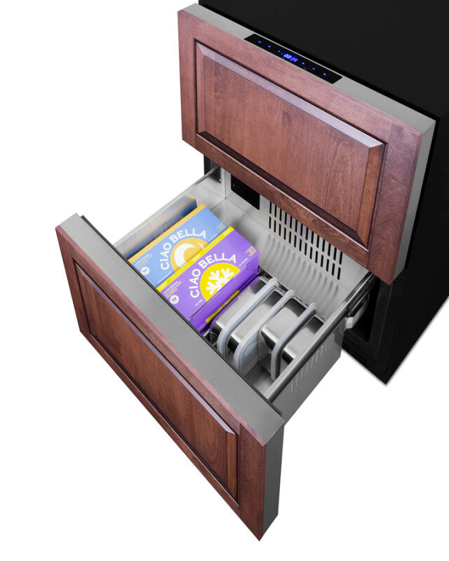 SUMMIT  SUMMIT 2 DRAWER REFER/FRZR ADA HORZNTL SS HNDL - Other (ADRF244)