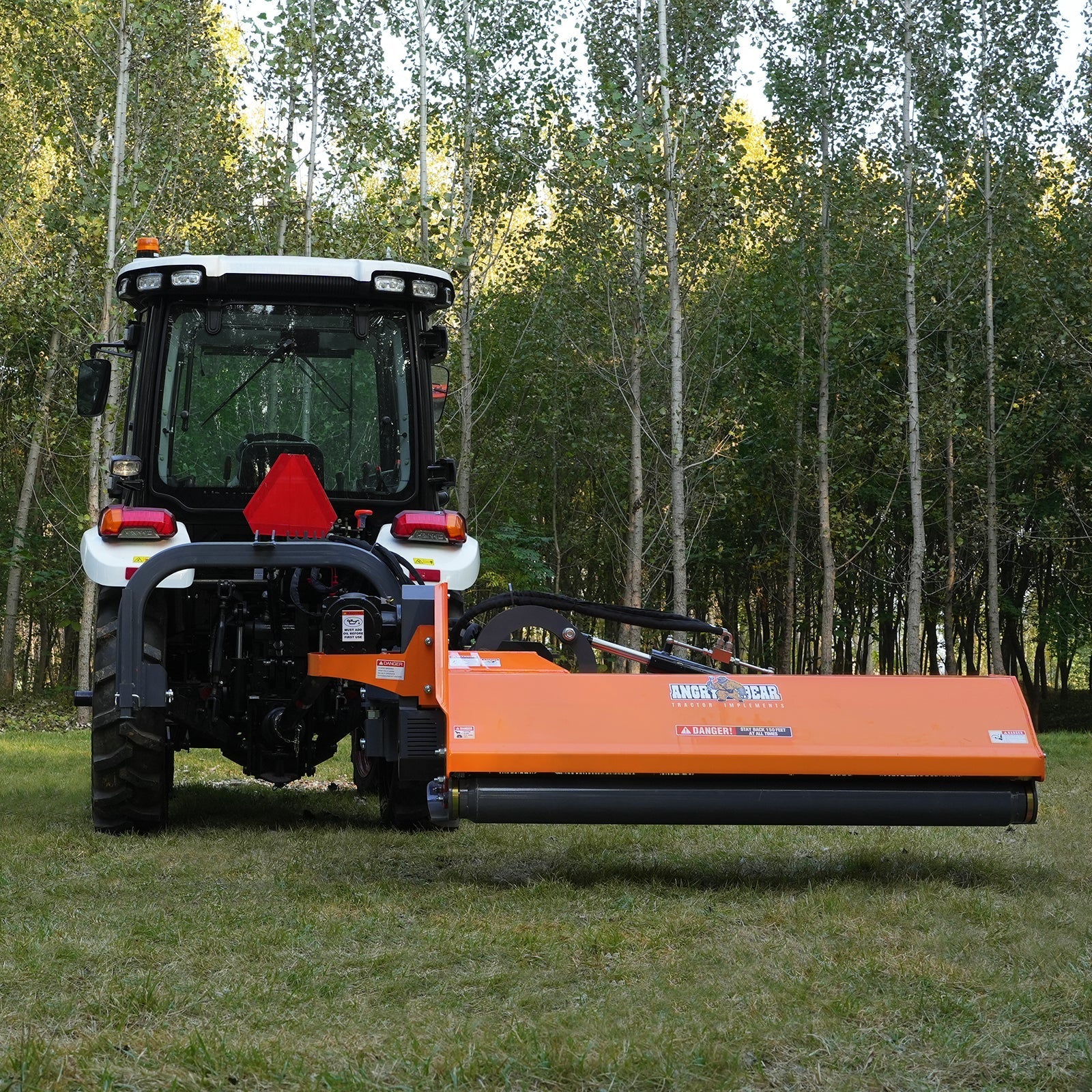 MechMaxx AGF72 Flail Mower 72" Heavy Duty 3 Point Offset Ditch Bank Verge PTO Driven 70-110HP New