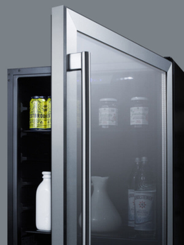 SUMMIT  24" Wide Built-In Beverage Center, ADA Compliant - Stainless Steel (AL57GCSS)