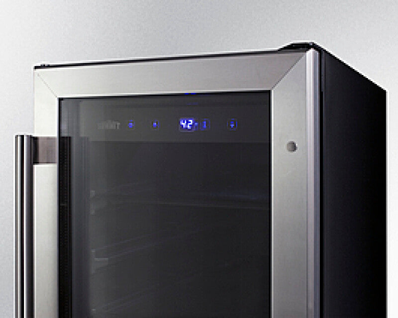 SUMMIT  15" Wide Built-In Beverage Center, ADA Compliant - Black (ALBV15)