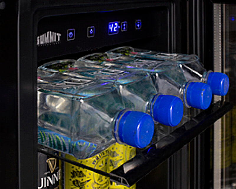 SUMMIT  15" Wide Built-In Beverage Center, ADA Compliant - Black (ALBV15)