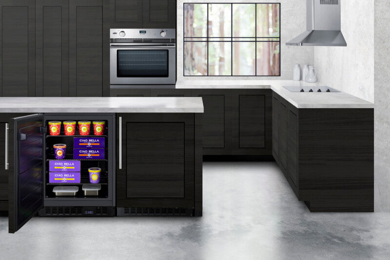SUMMIT  24" Wide Built-In All-Freezer, ADA Compliant (Panel Not Included) - Panel-Ready (ALFZ53IF)