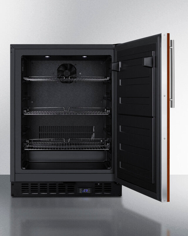 SUMMIT  24" Wide Built-In All-Freezer, ADA Compliant (Panel Not Included) - Panel-Ready (ALFZ53IF)