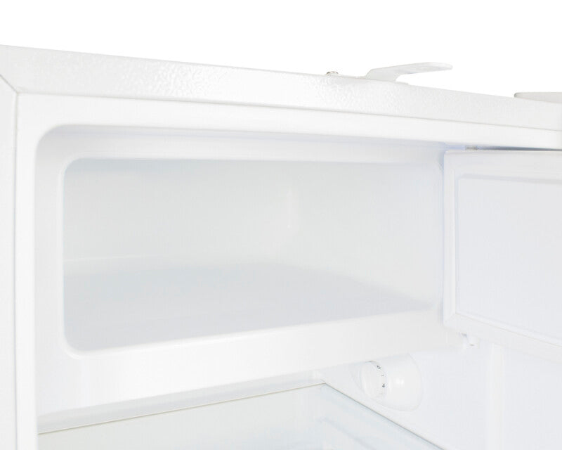 SUMMIT  21" Wide Built-in Refrigerator-Freezer, ADA Compliant - White (ALRF48SSHV)