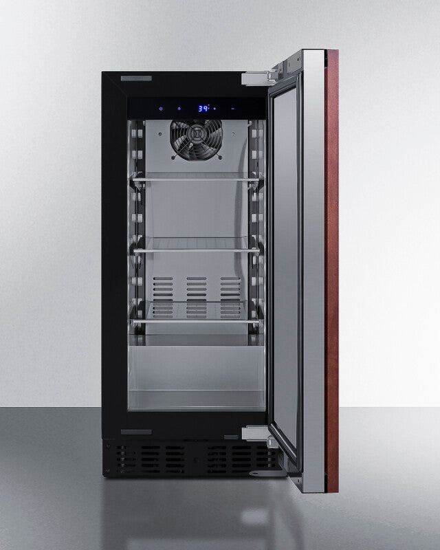 SUMMIT  15" Wide Built-In All-Refrigerator, ADA Compliant - Panel-Ready (ASDS1523IF)
