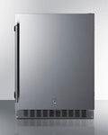 Summit  24" Wide Built-In All-Refrigerator, ADA Compliant - Stainless Steel (ASDS2413CSS)