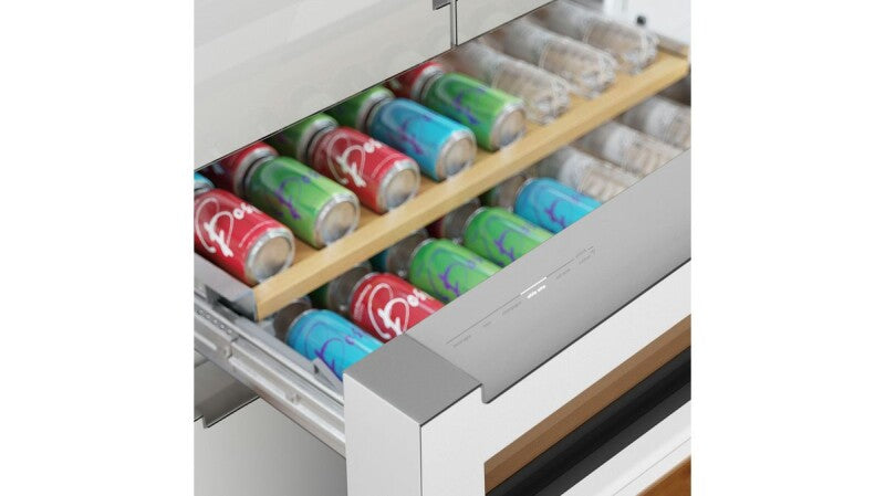 Bosch  800 Series French Door Bottom Mount Refrigerator, Glass door 36'', Total No Frost - White (B36CL81ENW)