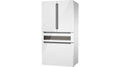 Bosch  800 Series French Door Bottom Mount Refrigerator, Glass door 36'', Total No Frost - White (B36CL81ENW)