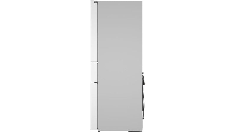 Bosch  800 Series French Door Bottom Mount Refrigerator, Glass door 36'', Total No Frost - White (B36CL81ENW)