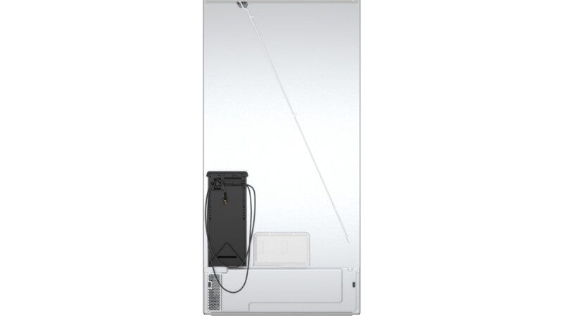 Bosch  800 Series French Door Bottom Mount Refrigerator, Glass door 36'', Total No Frost - White (B36CL81ENW)
